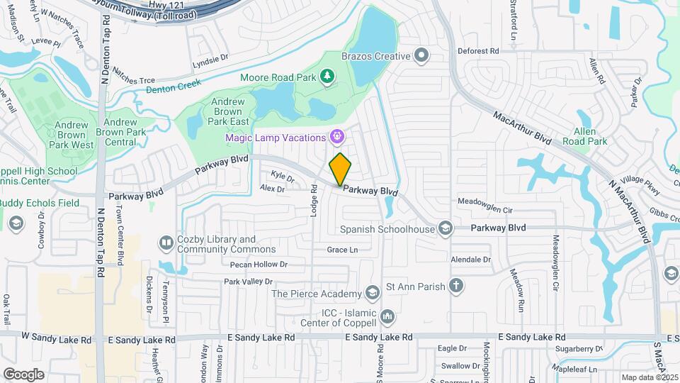 509 Parkway Blvd Map and Location Details