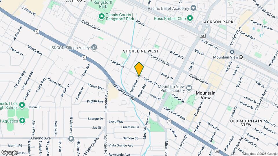 605 Mariposa Ave Mapa y Detalles de la Ubicación