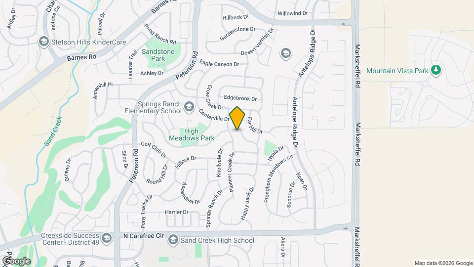 4384 Poplar Brook Dr Map and Location Details