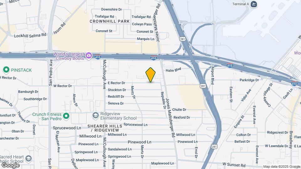 610 E Rector St, Unit 3201 Map and Location Details