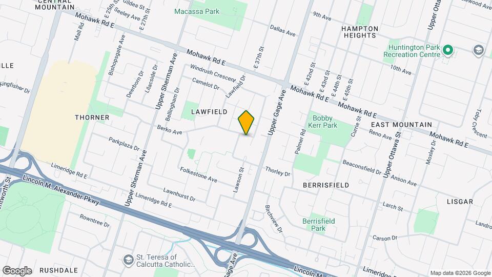 225 Berko Ave Map and Location Details