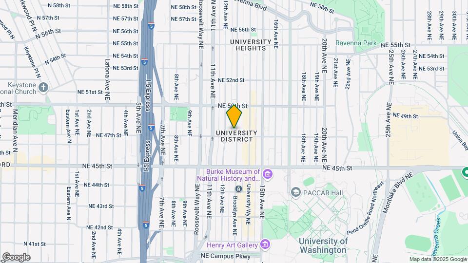 4707 Brooklyn Ave NE Map and Location Details