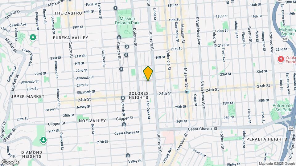 205 Fair Oaks St Map and Location Details