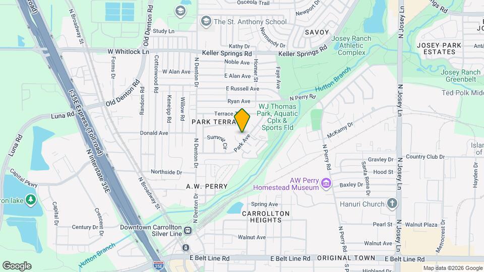 1705 Vista Verde Cir Map and Location Details