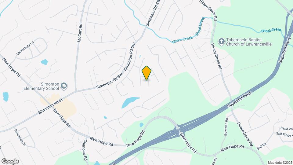 1135 Simonton Peak Wy Map and Location Details