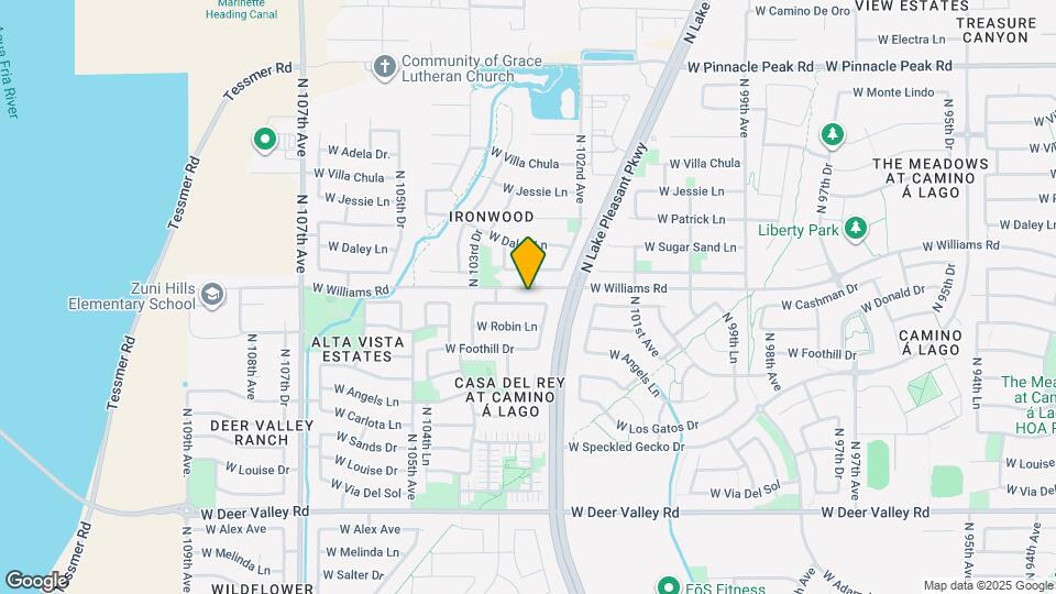 10320 W Cashman Dr Map and Location Details