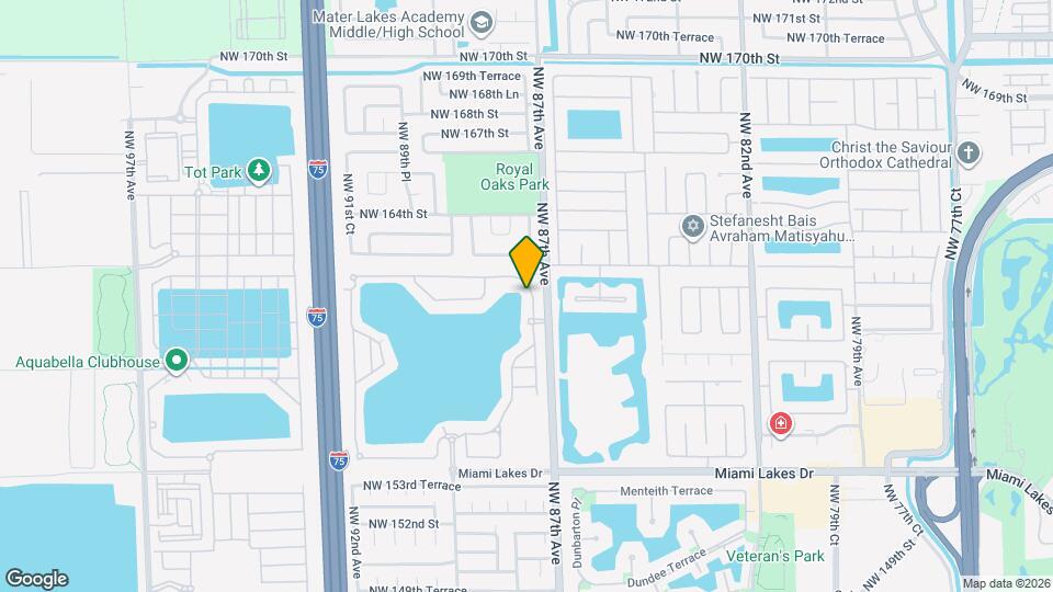 16050 NW 87th Ct Map and Location Details