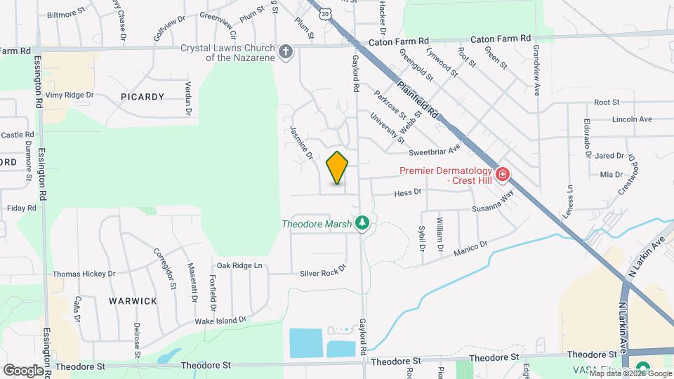 2416 Waterford Dr Map and Location Details