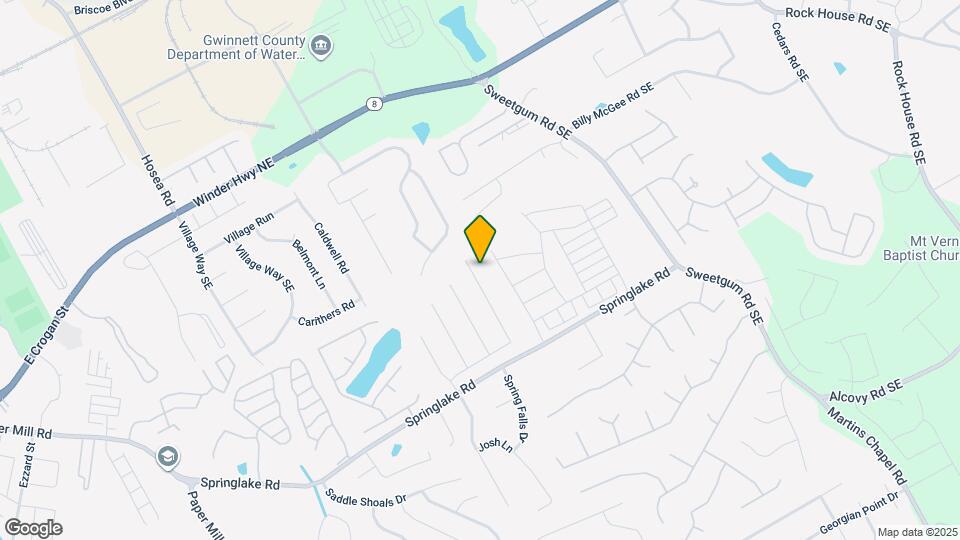 895 Ashland Park Way SE Mapa y Detalles de la Ubicación