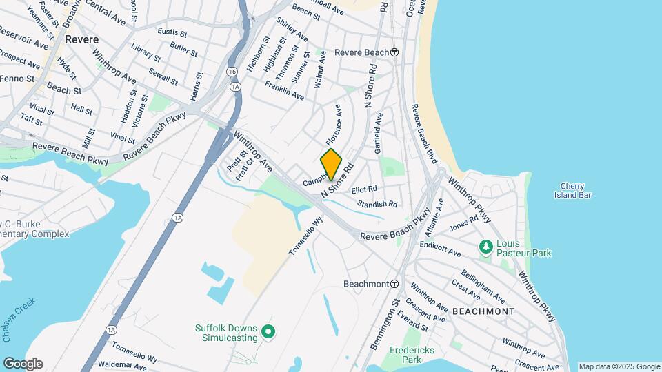 1759 N Shore Rd, Unit 1 Map and Location Details