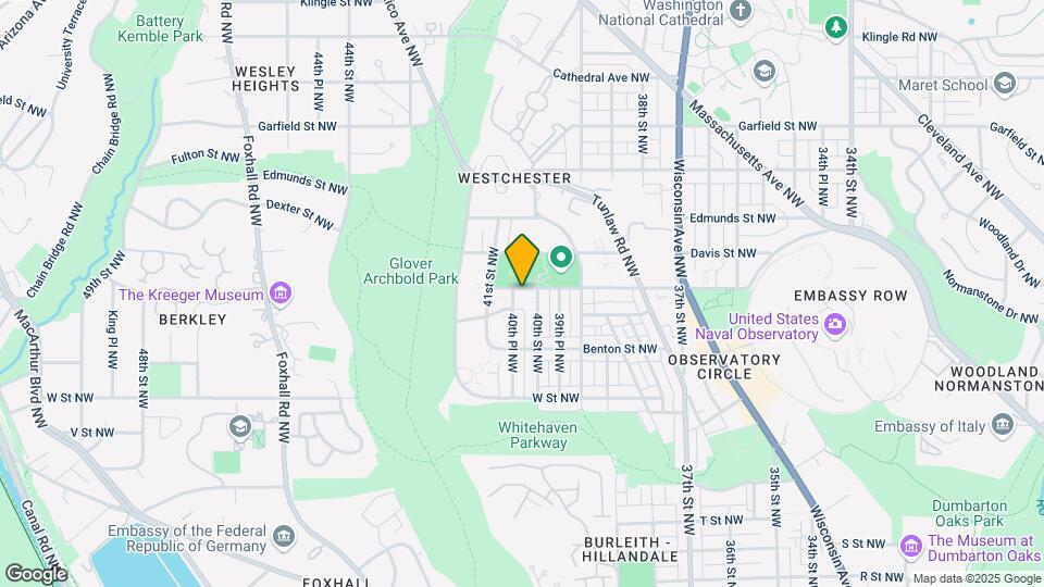 4010-4012 Calvert St NW Map and Location Details