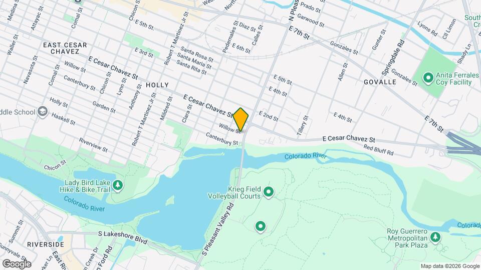 2711 Willow St Map and Location Details