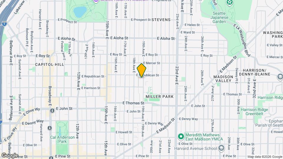 425 19th Ave E Map and Location Details