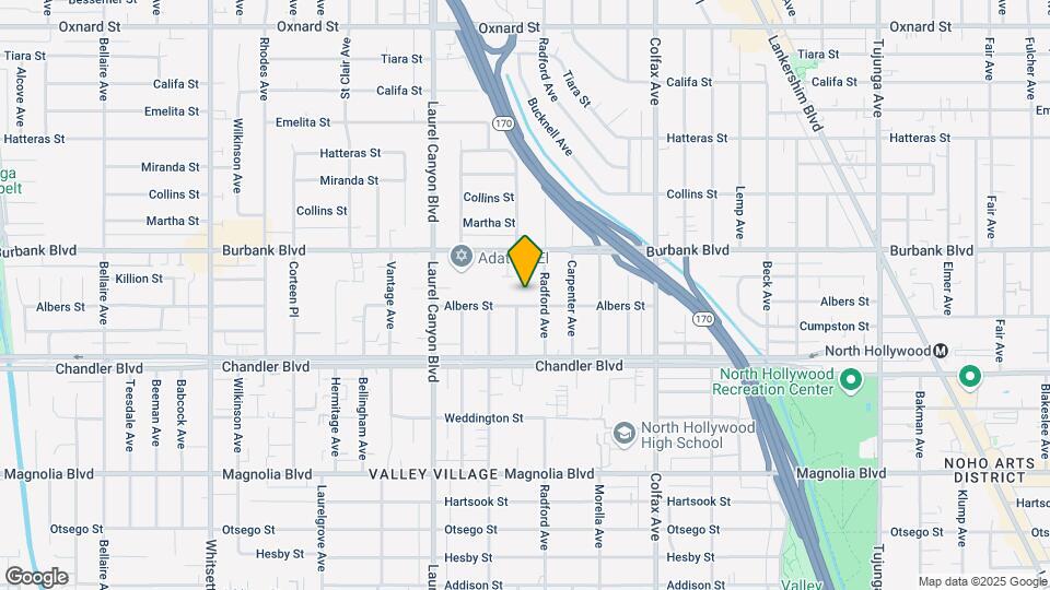 11923 Albers St Map and Location Details