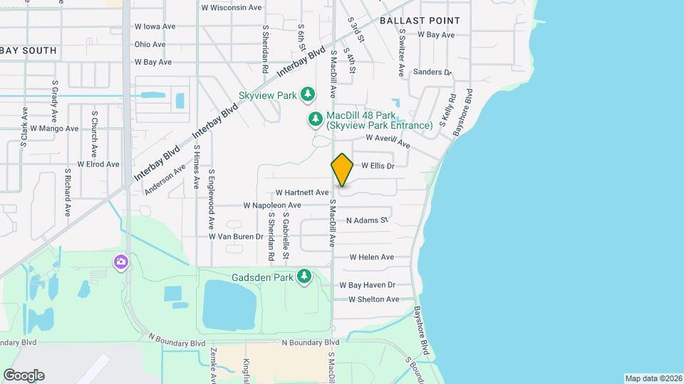 3047 Pointeview Dr Map and Location Details