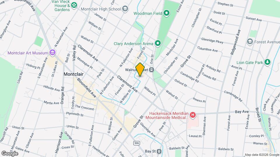 83 N Willow St Mapa y Detalles de la Ubicación