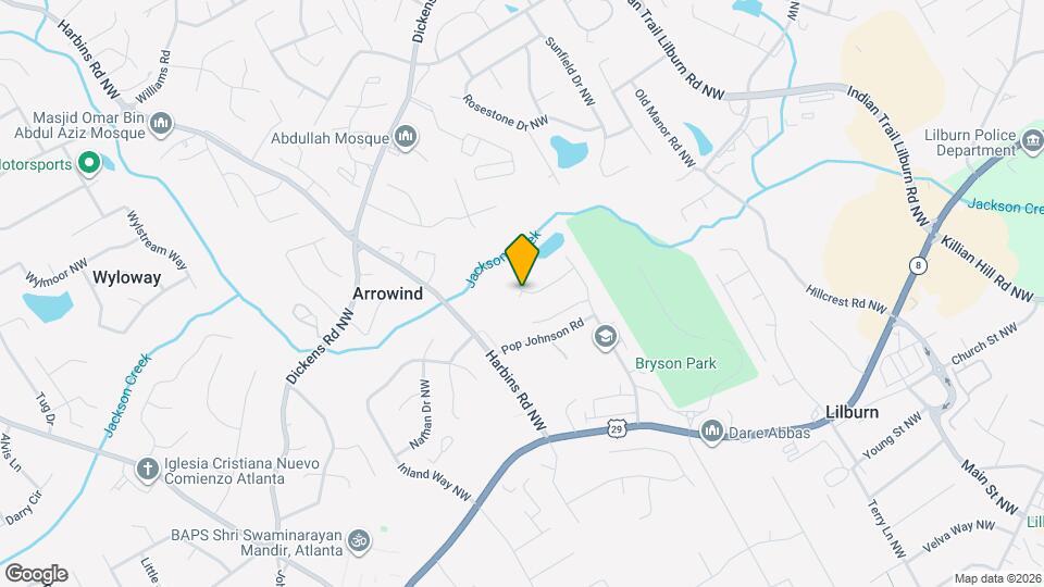 1930 Sterling Brook Ct Mapa y Detalles de la Ubicación