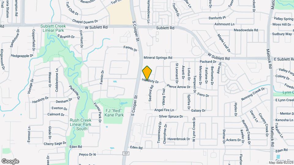 1214 Hardisty Dr Map and Location Details