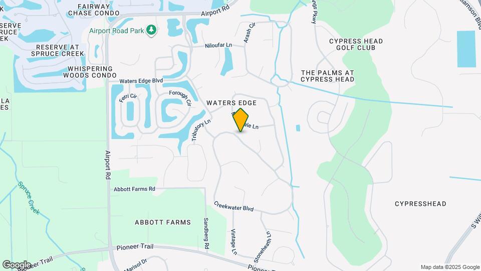 1735 Creekwater Blvd Map and Location Details