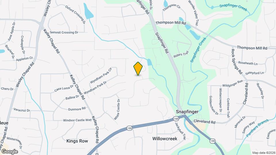 4434 Luxembourg Dr Mapa y Detalles de la Ubicación