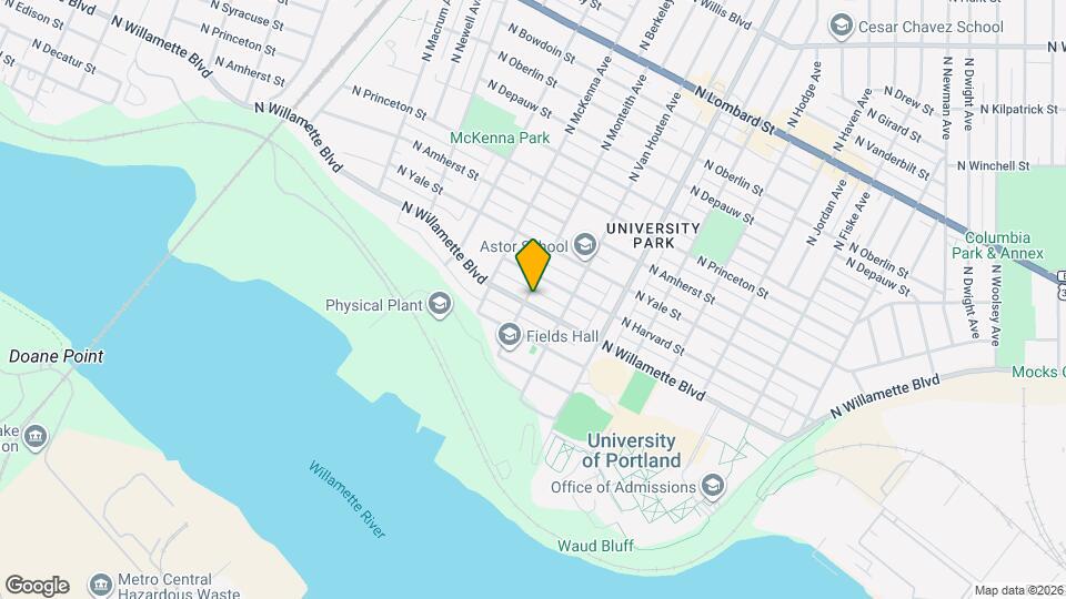 6714 N Monteith Ave Map and Location Details