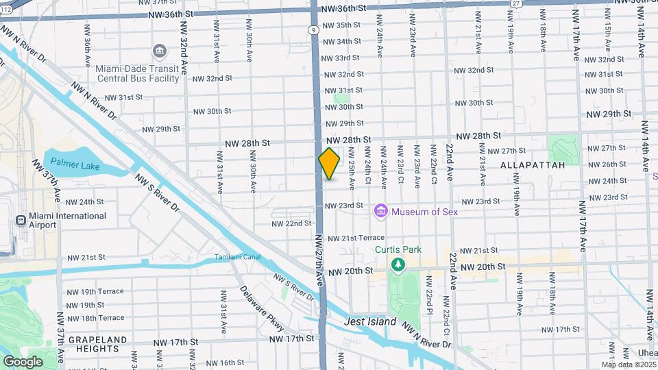 2623 NW 24th St Map and Location Details