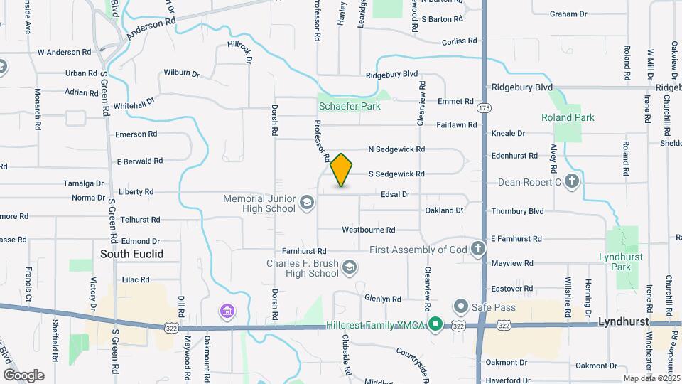 4831 Edsal Dr Map and Location Details