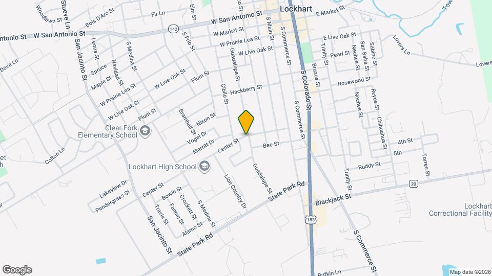 813 Guadalupe St Map and Location Details