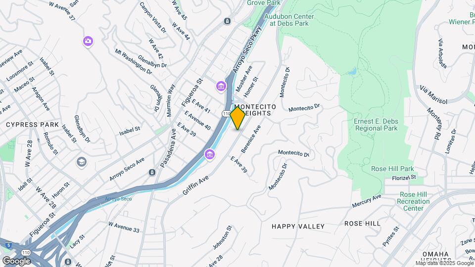 4021 Griffin Ave Map and Location Details