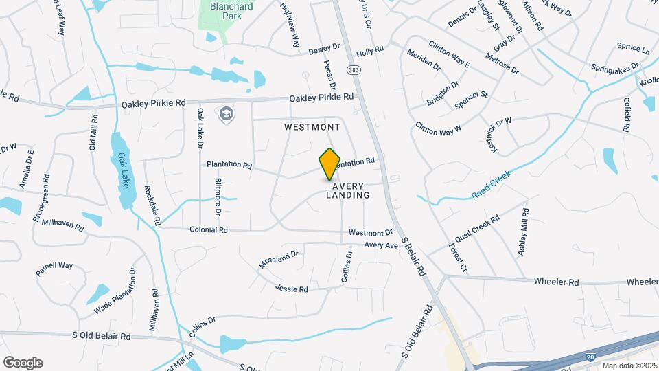 4505 Colonial Rd Map and Location Details