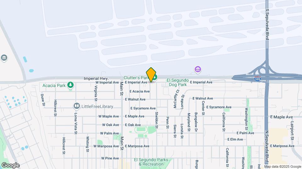 952 Cypress St Map and Location Details