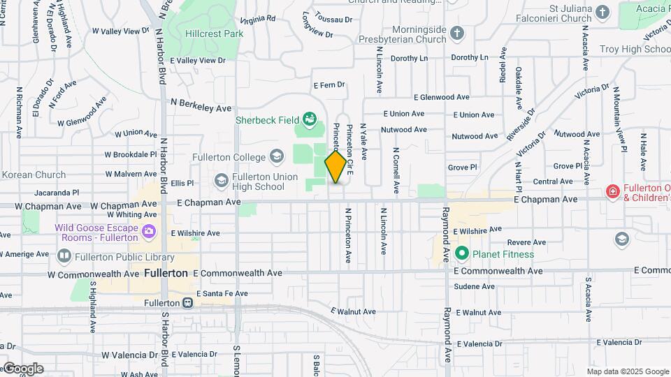 505 Princeton Cir W, Unit 505 Map and Location Details