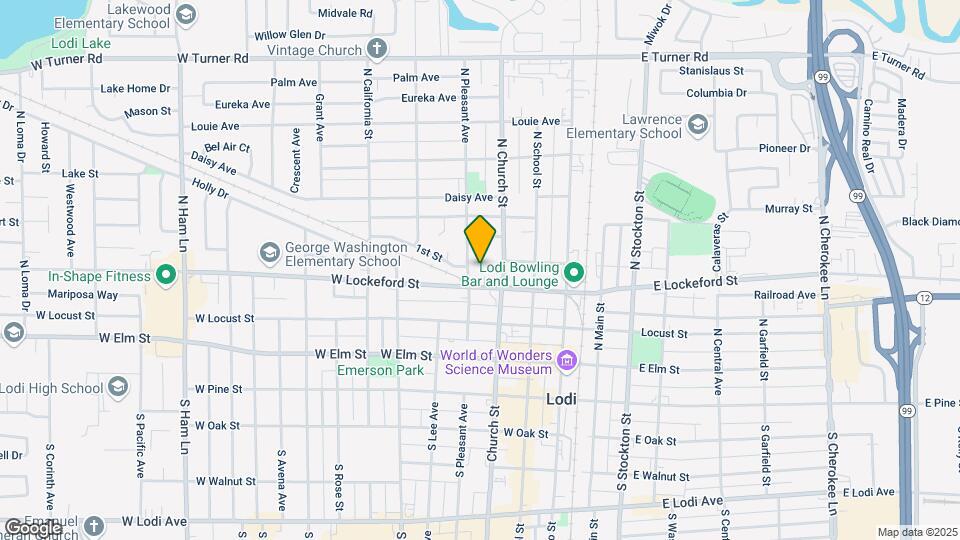 312 N Pleasant Ave Map and Location Details