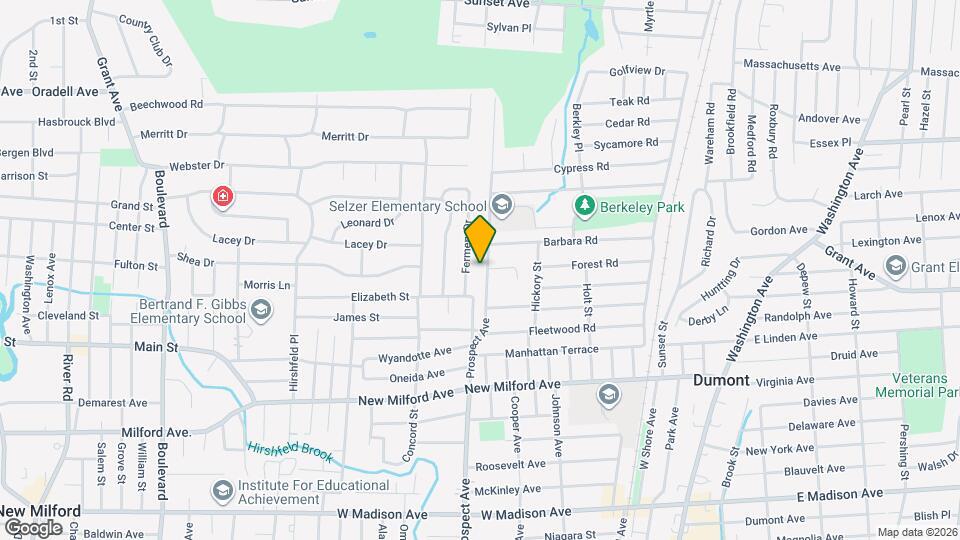 358 Prospect Ave Mapa y Detalles de la Ubicación