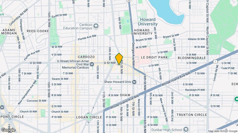 1932 9th St NW, Unit 301 Map and Location Details
