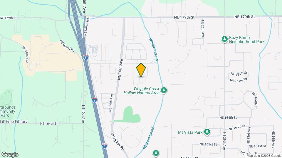 17005 NE 18th Ave Map and Location Details