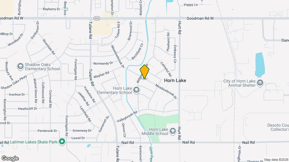 2705 Meadowbrook Dr Map and Location Details