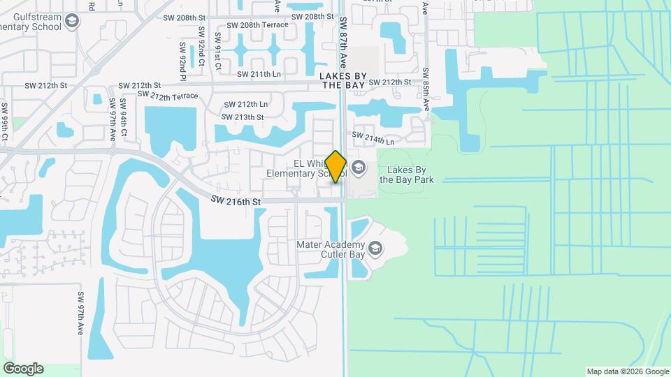 21555 SW 87th Ct Mapa y Detalles de la Ubicación