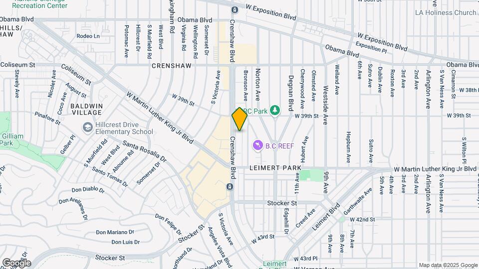 Baldwin Manor and Windsor Manor Apartments Map and Location Details