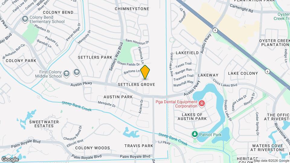 3203 E Rangecrest Pl Map and Location Details