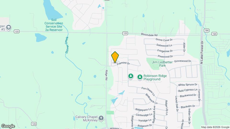 6004 Fremont Dr Map and Location Details