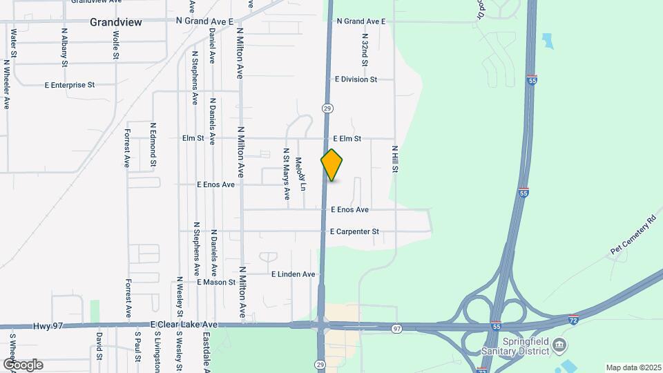 730 N Dirksen Pkwy Map and Location Details