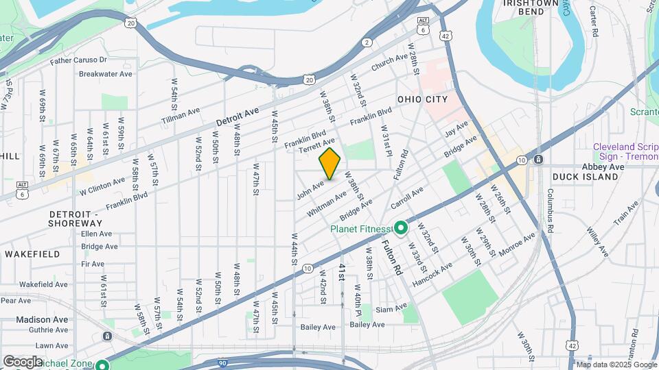 3915 John Ave-Unit -1 Map and Location Details