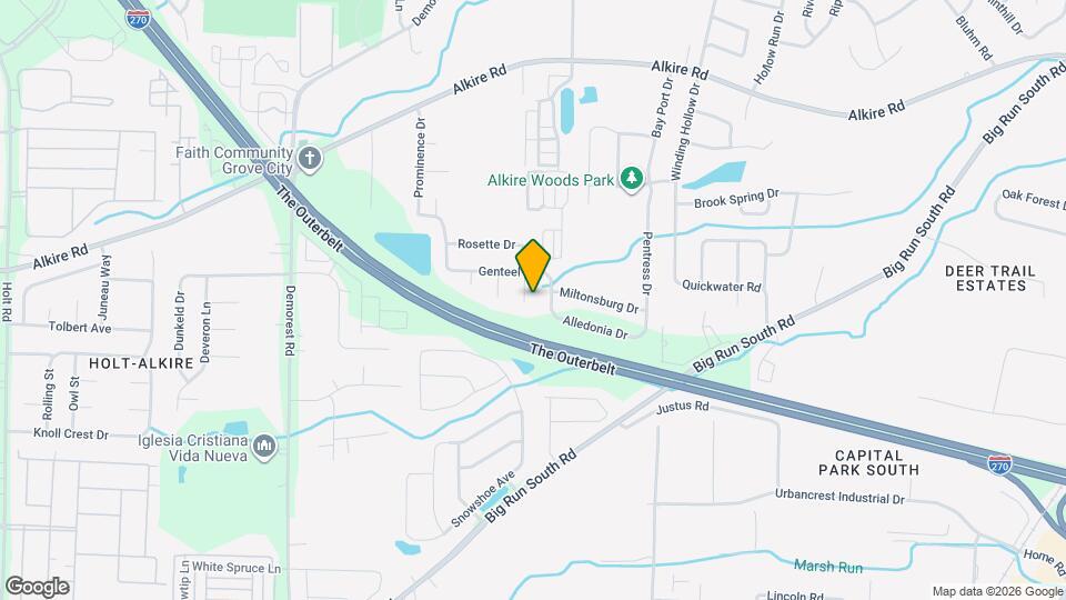 2166 Balais Ct Map and Location Details