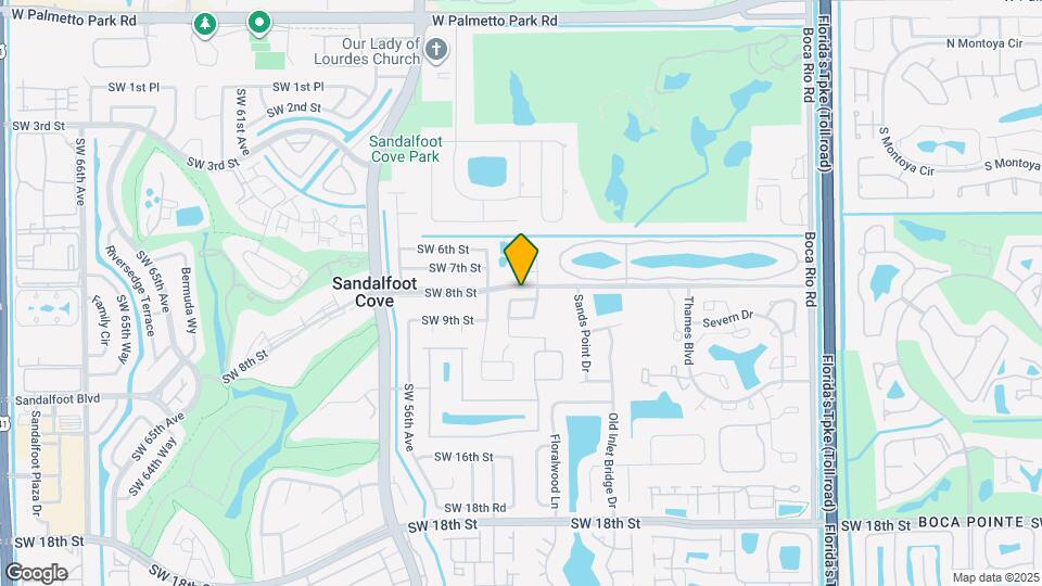 22651 SW 8th Ct Map and Location Details