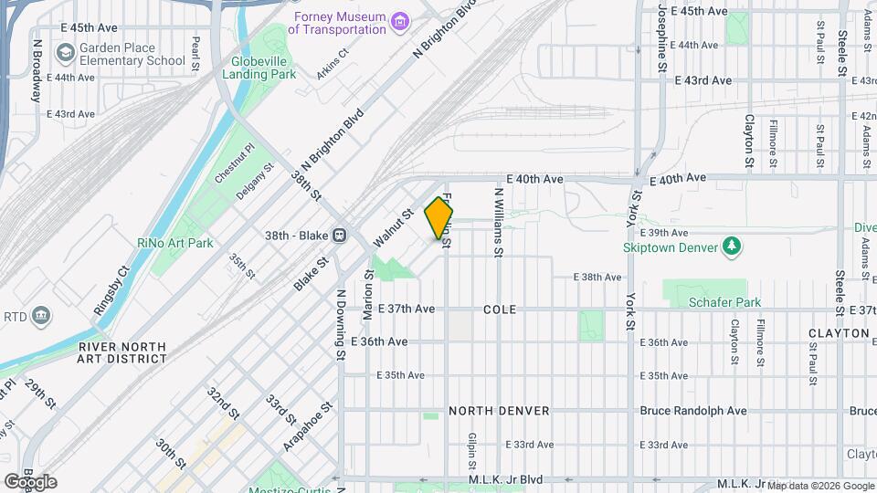 3807 Franklin St Map and Location Details