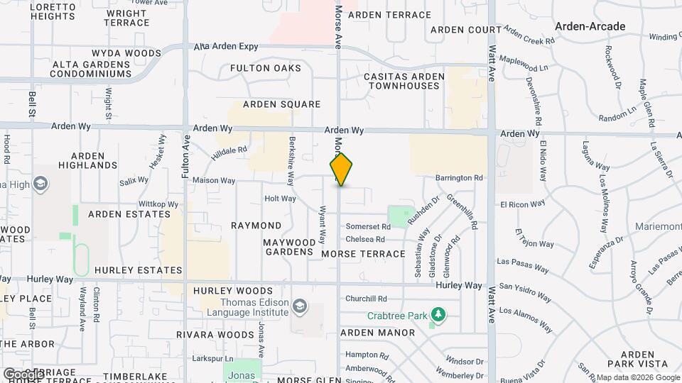 Arden Villa Apartments Map and Location Details