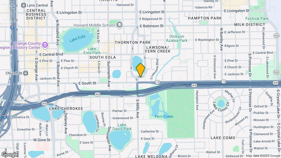 1210 E Jackson St Mapa y Detalles de la Ubicación