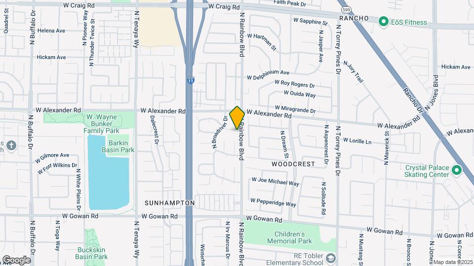6705 W Evanston Ave Map and Location Details