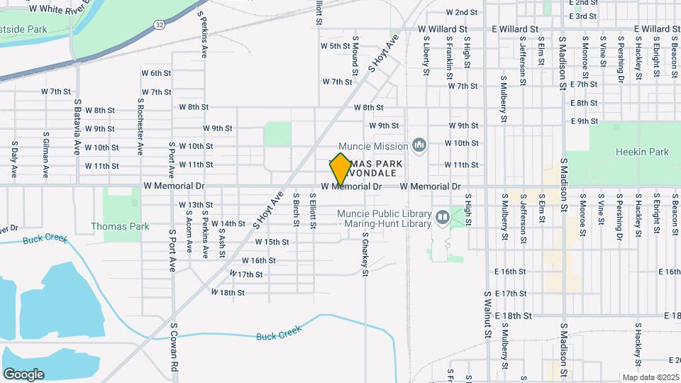815 W Memorial Dr Map and Location Details